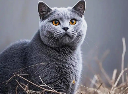 <p> 英国短毛猫有悠久的历史,但直到20世纪初才引起人们的宠爱。该猫体形圆胖,四肢粗短发达,被毛短而密,头大脸圆,大而圆的眼睛根据被毛不同而呈现各种颜色。该猫温柔平静,对人友善,极易饲养。英国短毛猫的皮毛很厚而且密实,因此能够忍受欧洲的寒冷天气。也许是由于历史的缘故,英国短毛猫擅长捕鼠,还被英国人公认为是“捕鼠能手”。</p>
