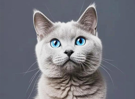 <p> 俄罗斯蓝猫(Russian