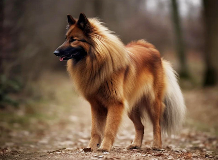 <p> 比利时特伏丹犬给人的印象是一种匀称的中型犬,态度文雅,身体比例呈正方形,头部和颈部非常高傲的昂起。他结实、灵活且肌肉发达,永远都保持警觉。整体结构给人的印象是有深度,但不粗笨。无疑,雄性显示出来的是阳刚之气,而雌性明显比较柔美,但评判标准是与雄性相同的。比利时特伏丹犬是一种自然的狗,比赛中不需要刻意摆造型。</p>